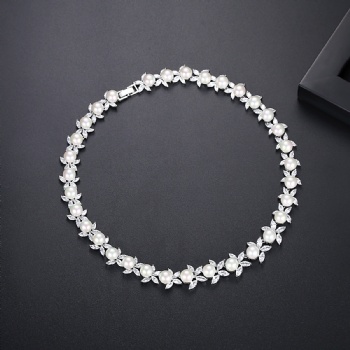 Bridal-Cubic-Zircon-Necklace-N1288