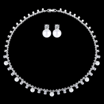 Bridal-Cubic-Zircon-Necklace-N1297