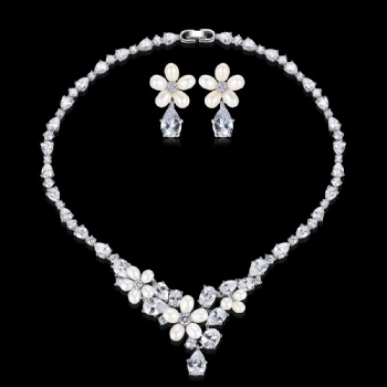 Bridal-Cubic-Zircon-Necklace-N1298