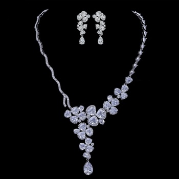 Bridal-Cubic-Zircon-Necklace-N1301