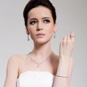 Bridal-Cubic-Zircon-Necklace-N1304