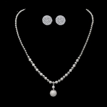 Bridal-Cubic-Zircon-Necklace-N1305