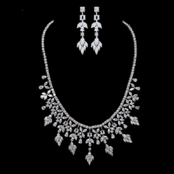 Bridal-Cubic-Zircon-Necklace-N1308