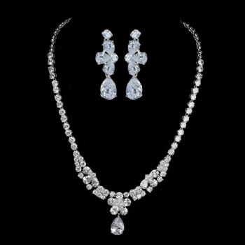 Bridal-Cubic-Zircon-Necklace-N1309