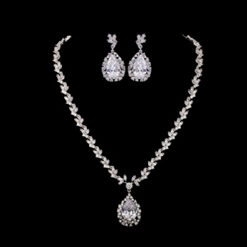 Bridal-Cubic-Zircon-Necklace-N1315