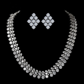 Bridal-Cubic-Zircon-Necklace-N1311