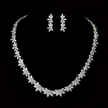 Bridal-Cubic-Zircon-Necklace-N1312