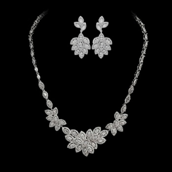 Bridal-Cubic-Zircon-Necklace-N1313