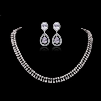 Bridal-Cubic-Zircon-Necklace-N1314