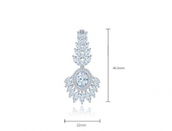 Bridal-jewelry-Cubic-Zircon-Earrings-E1565