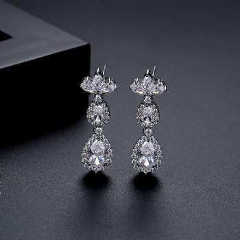 Bridal-jewelry-Cubic-Zircon-Earrings-E1569