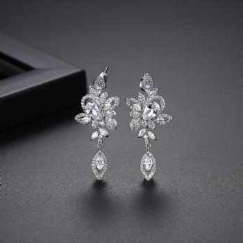 Bridal-jewelry-Cubic-Zircon-Earrings-E1581