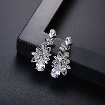 Bridal-jewelry-Cubic-Zircon-Earrings-E1584