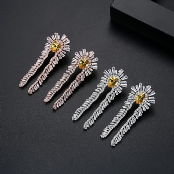 Bridal-Jewelry-Cubic-Zircon-Earrings-E1614