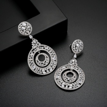 Bridal-Jewelry-Cubic-Zircon-Earrings-E1624