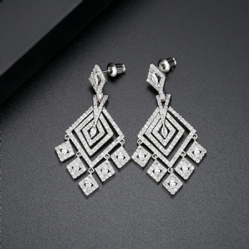 Bridal-Jewelry-Cubic-Zircon-Earrings-E1625