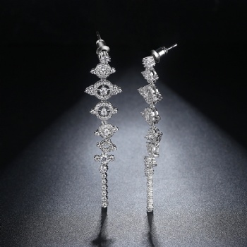 Bridal-Jewelry-Cubic-Zircon-Earrings-E1626