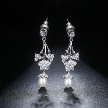 Bridal-Jewelry-Cubic-Zircon-Earrings-E1628