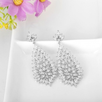 Bridal-Jewelry-Cubic-Zircon-Earrings-E1655