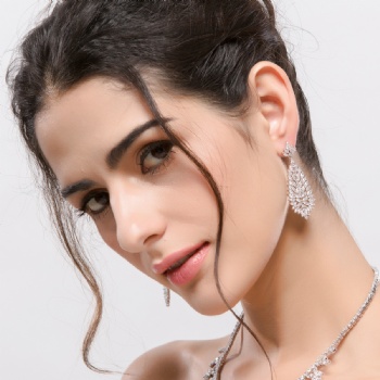 Bridal-Jewelry-Cubic-Zircon-Earrings-E1655