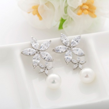 Bridal-Jewelry-Cubic-Zircon-Earrings-E1658