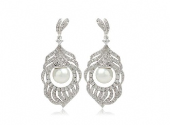 Bridal-Jewelry-Cubic-Zircon-Earrings-E1676