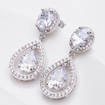 Bridal-Jewelry-Cubic-Zircon-Earrings-E1684