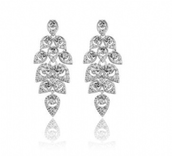 Cubic Zircon Earrings E1102