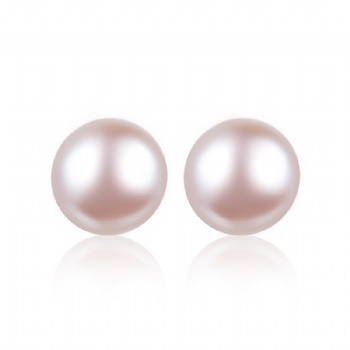 Sterling silver pearl earrings SE129