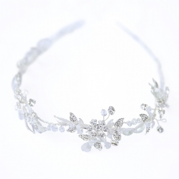 Wedding Handmade Bridal crystal Headpiece D2272