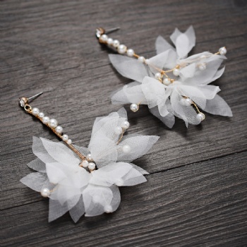 Handmade Bridal Headpiece + Earrings  D2422