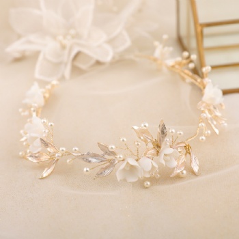 Wedding Handmade Bridal crystal Headpiece D2565