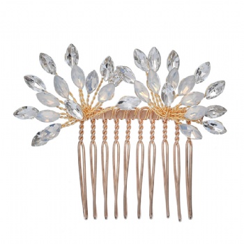 Handmade Bridal Headpiece + Earrings+ combs D2333