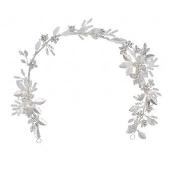 Handmade Bridal Headpiece + Earrings D2330