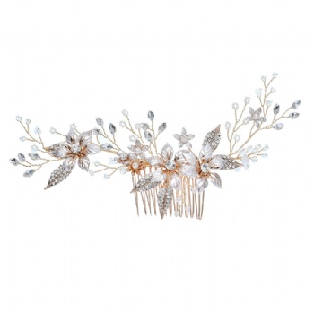 Wedding Handmade  Bridal Crystal Comb DS8233