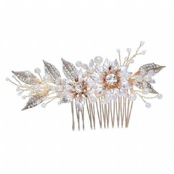 Wedding Handmade  Bridal Crystal Comb DS8233