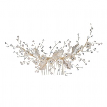 Wedding Handmade  Bridal Crystal Comb DS8263