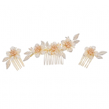 Wedding Handmade  Bridal Crystal Comb DS8300