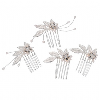 Wedding Handmade  Bridal Crystal Comb DS8285