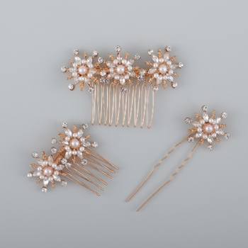 Wedding Handmade  Bridal Crystal Comb DS220