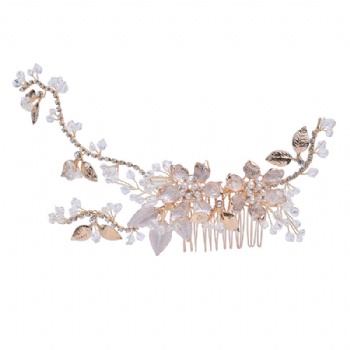 Wedding Handmade  Bridal Crystal Comb DS8110