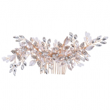 Wedding Handmade  Bridal Crystal Comb DS8170