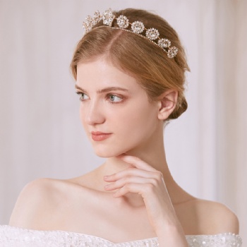 Wedding Handmade Bridal Headpiece Tiara DT8281