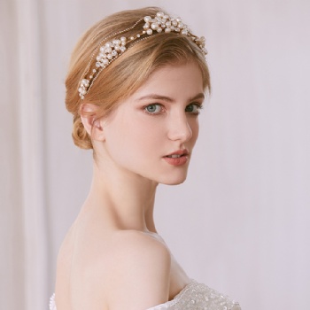 Wedding Handmade Bridal Headpiece Tiara DT4446