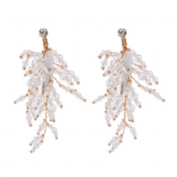 Wedding jewellery Bridal Handmade Earrings H5124