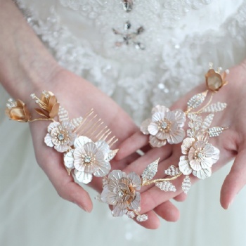 Handmade Wedding Bridal Hair clips D2316