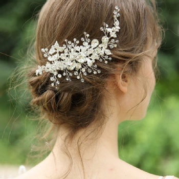 Handmade Wedding Bridal Hair clips J6163