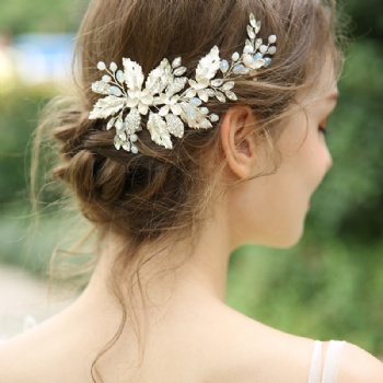 Handmade Wedding Bridal Hair clips J6164