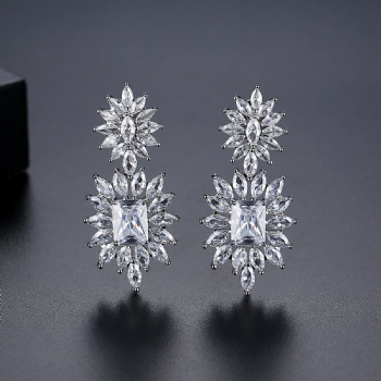 Bridal-Jewelry-Cubic-Zircon-Earrings-E1702