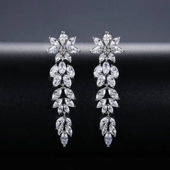 Bridal-Jewelry-Cubic-Zircon-Earrings-E1708